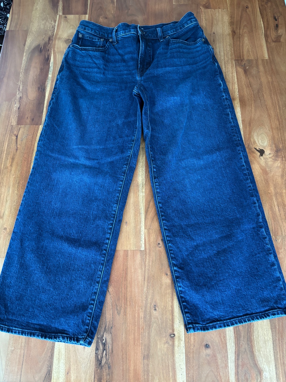 Madewell The Perfect Vintage Wide-Leg Jean - Size 30P